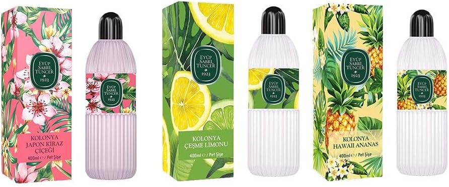 Alternative view of Kolonya Kiraz Çiçeği, Çeşme Limonu ve Hawaii Ananas Pet Şişe 400 ML