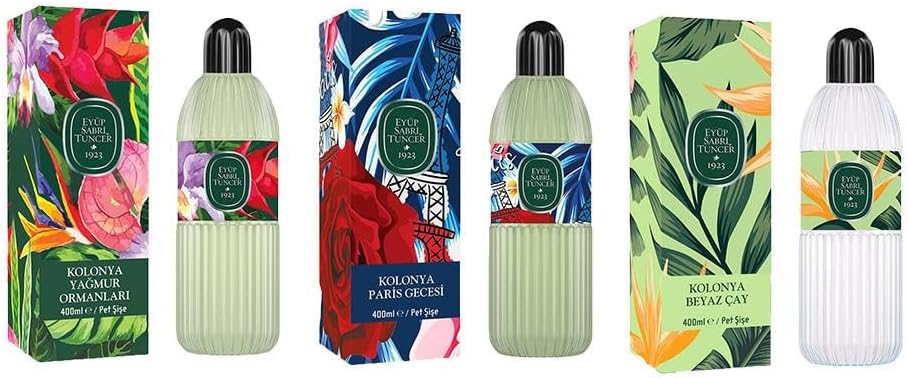 Alternative view of Kolonya Yağmur Ormanları, Paris Gecesi ve Beyaz Çay Pet Şişe 400 ml