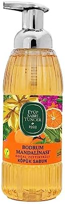 Zeytinyağlı Bodrum Mandalinası Köpük Sabun 500 ML