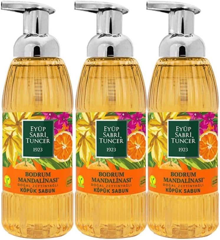 Bodrum Mandalinası Köpük Sabun 500 ML x 3