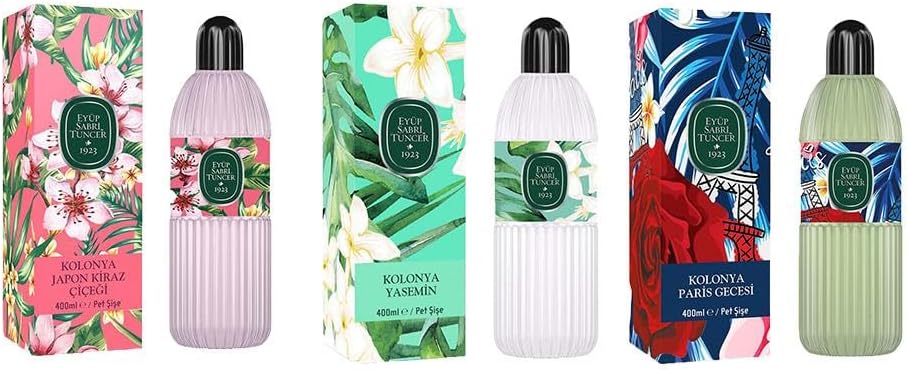 Alternative view of Kolonya Kiraz Çiçeği, Yasemin ve Paris Gecesi Pet Şişe 400 ML