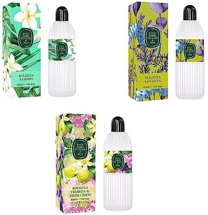 Kolonya Verbena & Zinde Limon, Yasemin ve Lavanta