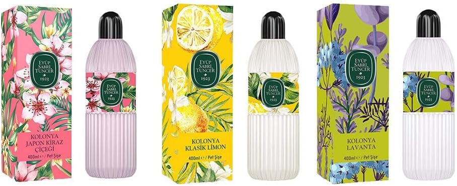 Alternative view of Kolonya Kiraz Çiçeği, Klasik Limon ve Lavanta Pet Şişe 400 ML