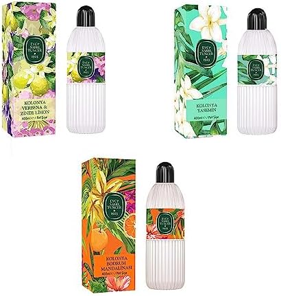 Kolonya Bodrum Mandalinası, Verbena & Zinde Limon ve Yasemin