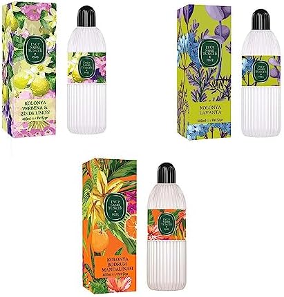 Kolonya Bodrum Mandalinası, Verbena & Zinde Limon ve Lavanta