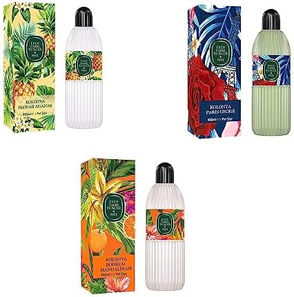 Alternative view of Kolonya Bodrum Mandalinası, Hawaii Ananas ve Paris Gecesi