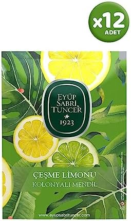 Çeşme Limonu Kolonyalı Mendil 50'li x 12 Adet