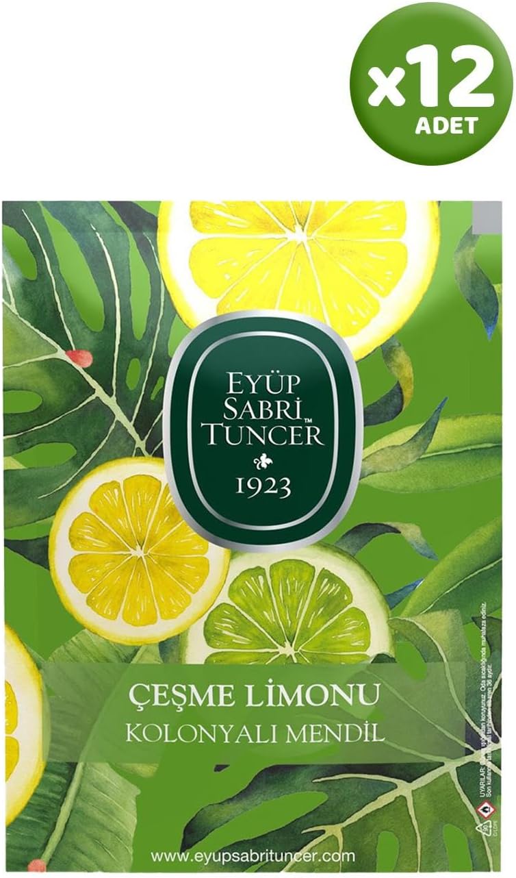 Alternative view of Çeşme Limonu Kolonyalı Mendil 50'li x 12 Adet
