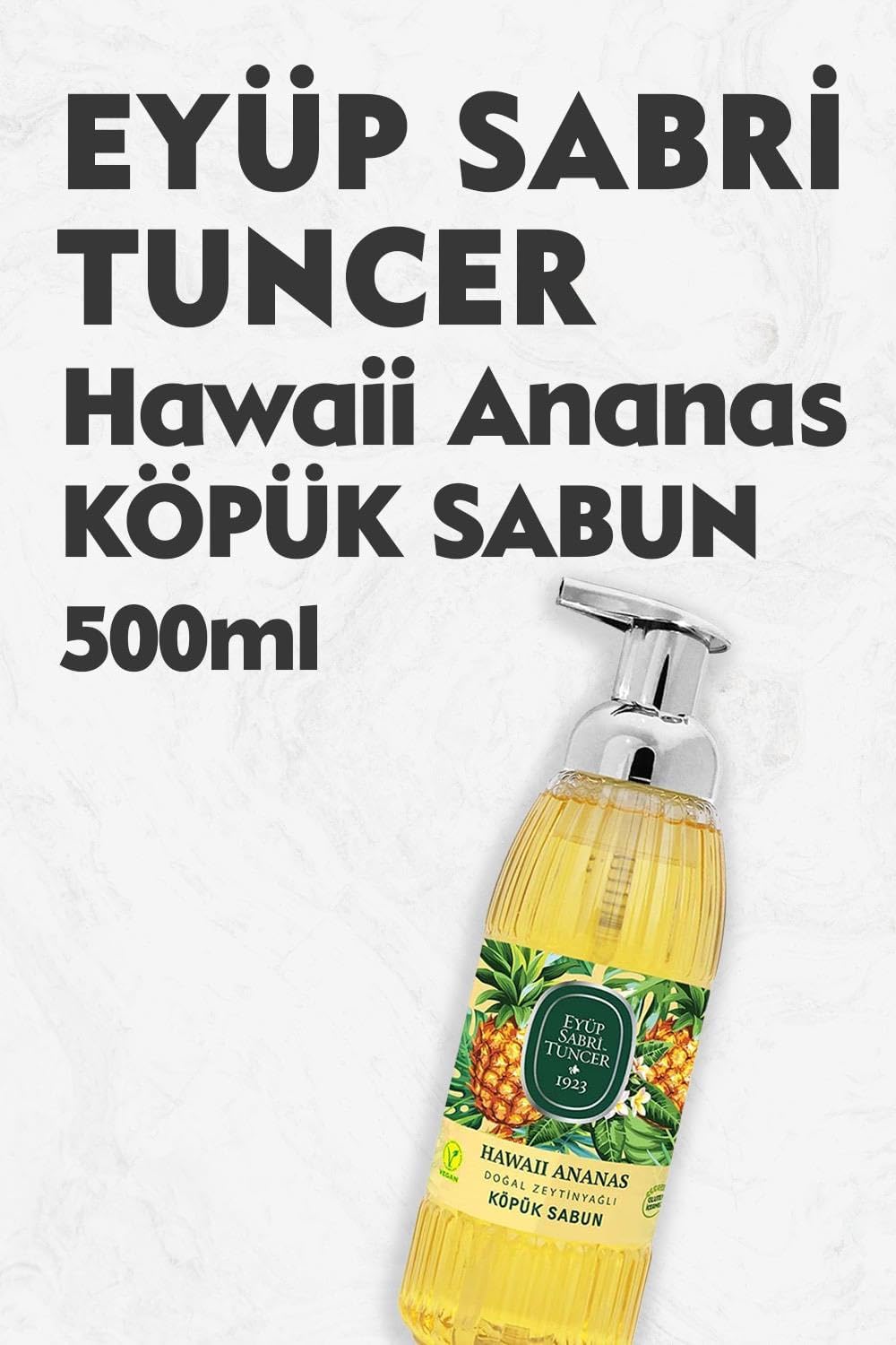 Alternative view of Zeytinyağlı Hawaii Ananas Doğal Zeytinyağlı Köpük Sabun 500 ml