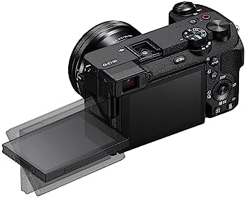 Alpha 6700 aynasız APS-C dijital kamera, 16-50 mm Power Zoom objektif, AI tabanlı otomatik odaklama, 5 eksenli görüntü sabitleme, 4K 120p video, eğilebilir dokunmatik ekran, web kamerası