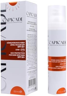 Capicade Güneş Spf 50 ve Krem Lekeli Cilt 100 ml