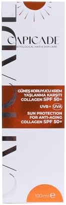 Capicade Güneş Spf 50 ve Krem Collagen 100 ml