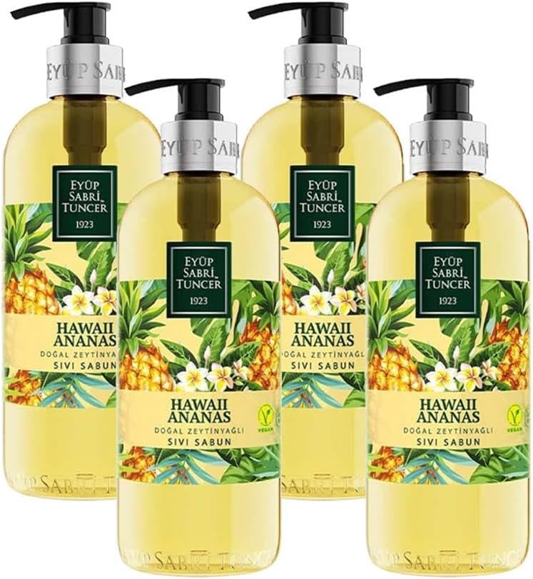 Sıvı Sabun Hawaii Ananas 500 ML x 4