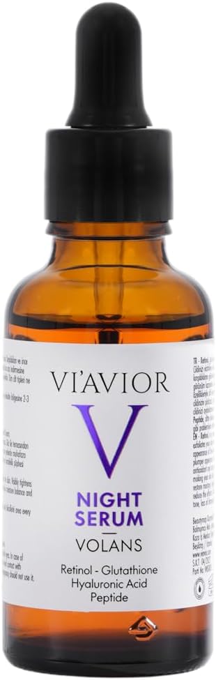 VI'AVIOR Volans Gül Özlü Gece Serumu, 30ml