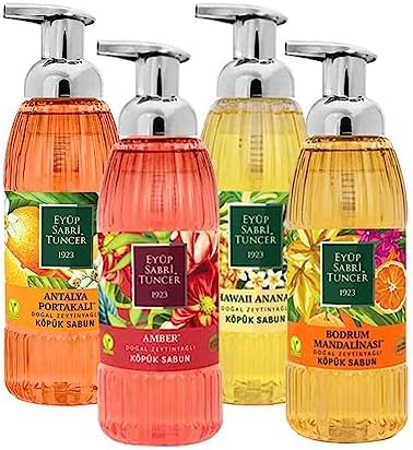 Zeytinyağlı Köpük Sabun Seti 500 ml