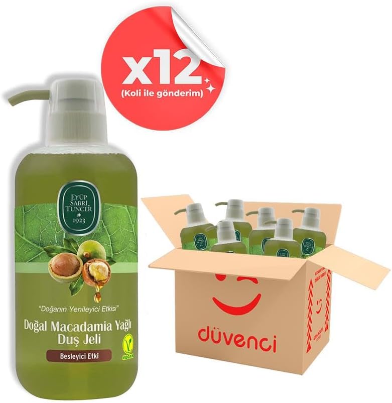 Alternative view of Doğal Macadamia Yağlı Duş Jeli 600 ml x 12