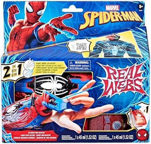 Spirit Spider-Man Ağ ve Su Fırlatıcı, Oyuncak