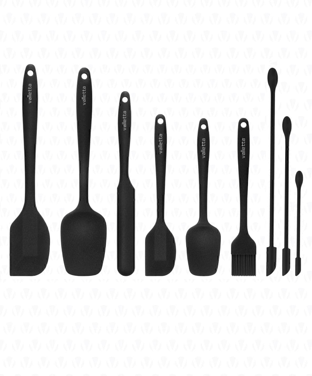Alternative view of VLT1170 DRONGO 9'LU SPATULA SET SİYAH