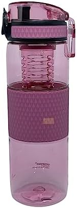 700ml Silikon Gövdeli Detoks Aparatlı Tritan Su Matarası
