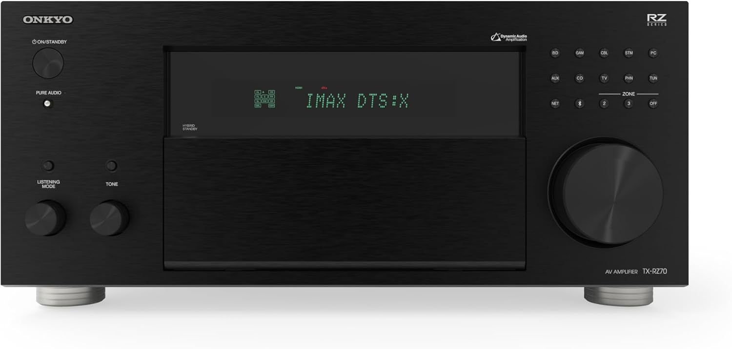 TXRZ70 Siyah 7.2 Kanal AV Receiver Siyah