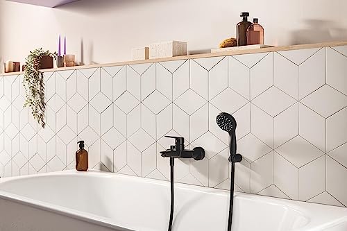 Alternative view of Start 100 El Duşu 2 Akışlı (Yağmur ve Jet) Kireç Önleyici Sistem, Banyo-Duş Başlığı, Mat Siyah, 279462430
