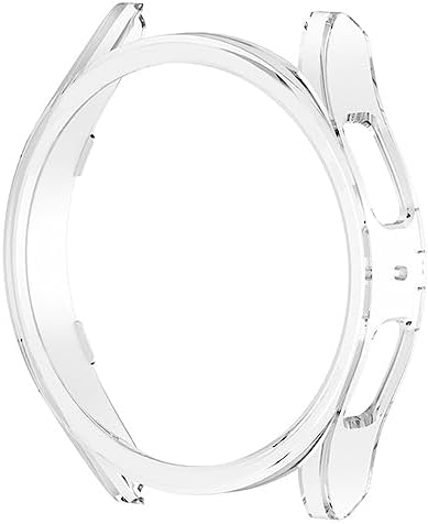 Alternative view of Galaxy 6 ile uyumlu 47mm ve 43mm Önü Açık Çerceve PC Wafture Silikon Kılıf Koruma Galaxy 6 ile Uyumlu Gard Çerçeve (Şeffaf)
