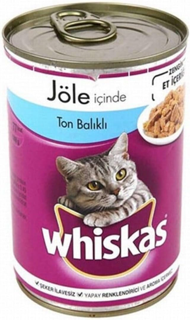 Whiskas Ton Balıklı Konserve Yaş Mama 400 G