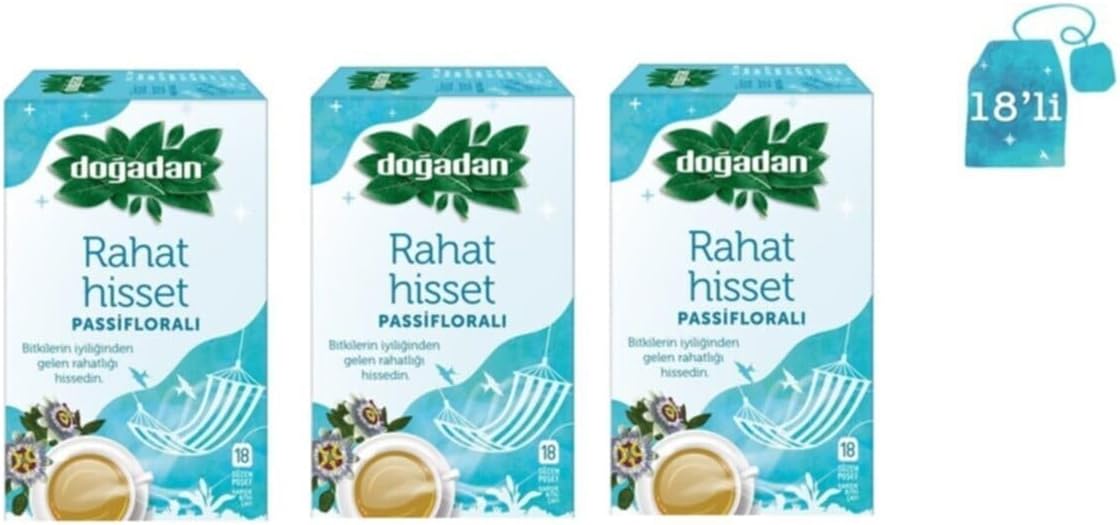 Rahat Hisset Passifloralı 18 Adet x 3