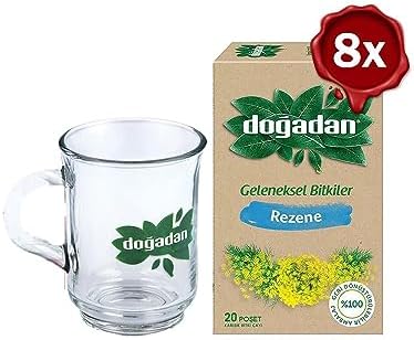Alternative view of Doğadan Rezene Bitki Çayı 20' li x 8 ve Doğadan Cam Bardak Hediyeli