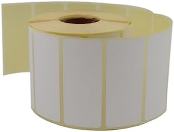 Lamine Termal Etiket 70mm x 30mm Ruloda 1000 Adet 40mm Çapında Direk Termal Transfer Etiketi