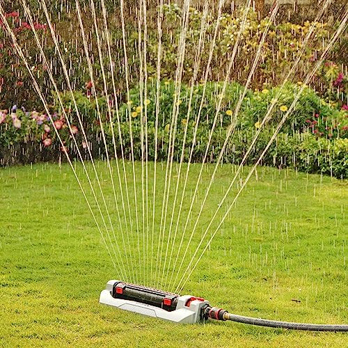 Alternative view of Eden Büyük Avlu ve Çim için 3 Yollu Metal Turbo Salınımlı Yağmurlama W/Hızlı Bağlantı Başlangıç Seti - 4.000 metrekareye kadar Kapaklar (Model # 94095)