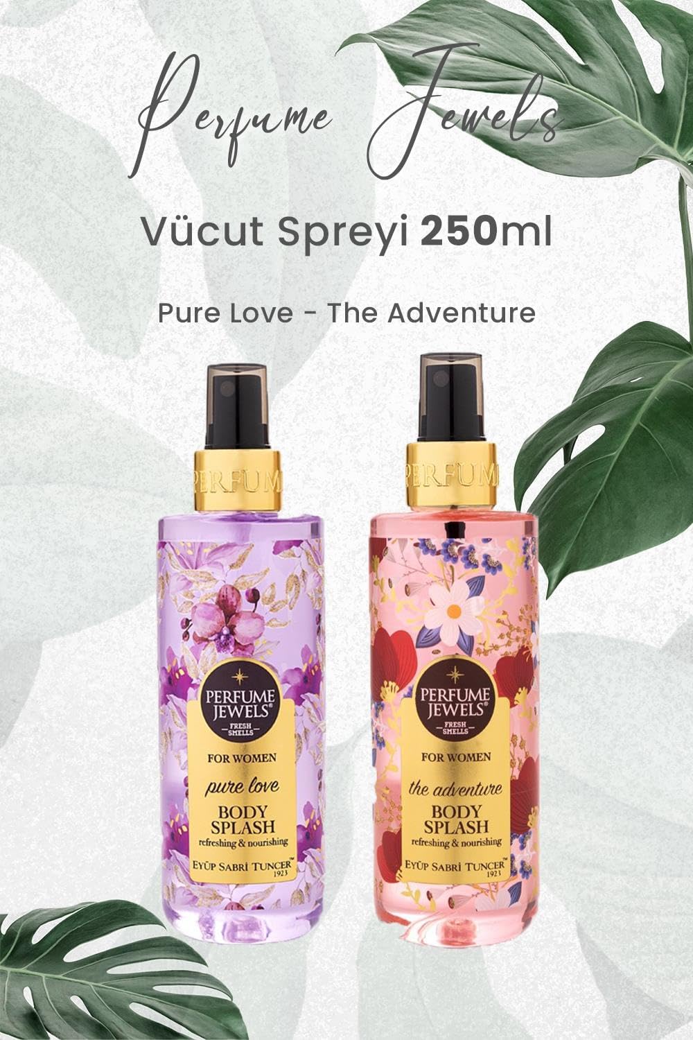 Pj Body Splash Pure 250 ml ve The Adventure 250 ml