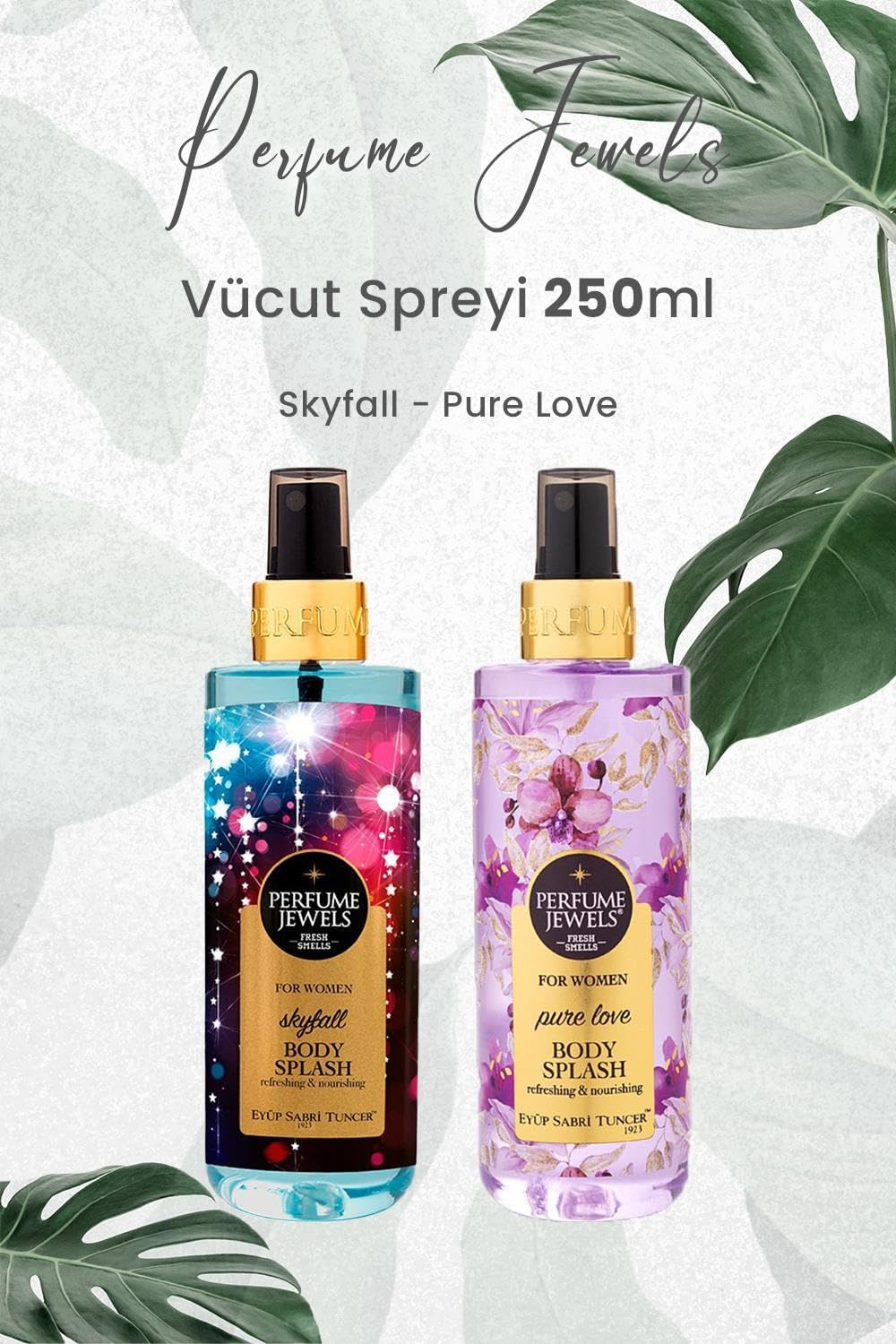 Vücut Spreyi Skyfall 250 ml ve Pure 250 ml