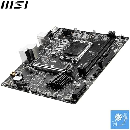 Alternative view of MSI MB PRO H610M-E SOKET 1700 DDR5 5600MHZ(OC) HDMI VGA M.2 USB3.2 1x 1G LAN mATX