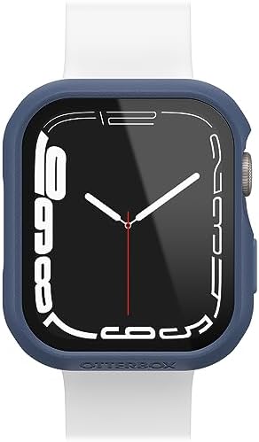 Otterbox Bumper, Series 9/8/7 - 45Mm Için Entegre Ekran Koruyuculu, Temperli Cam, Darbeye Dayanıklı, Düşmeye Dayanıklı Ve Için Ince Koruyucu Kılıf, Koyu Mavi