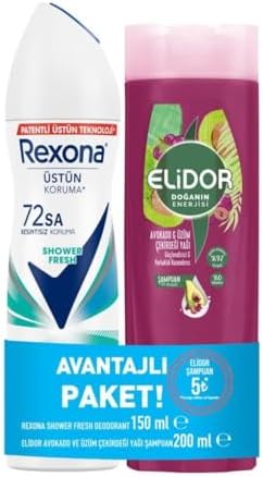 Alternative view of REXONA DEO WOMAN SHOWER FRESH 150ML+ELİDOR 200ML