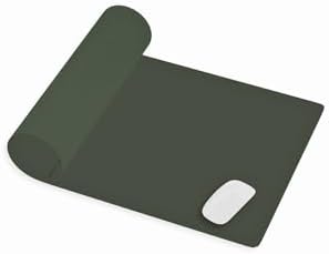 Alternative view of Lindos - Deri Mat, Masa Pedi, Büyük Mouse Pad, Ofis için Mat, Su Geçirmez Mat, Ofis ve Ev için Deri Pedi, Gaming Masa Matı, Masaüstü için Masa Koruyucu Pedi (75 cm x 34 cm x 1,3) (Haki)