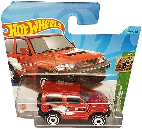 Alternative view of - Bajero - Mud Studs 3/5 - HKG47 - Short Card - Ralli Art - kırmızı - Mattel 2023