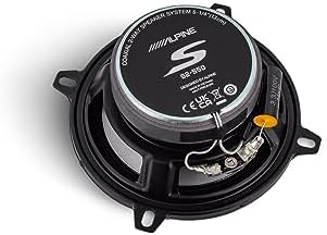 Alternative view of S2-S50 13 cm (5”) 2 Yollu Koaksiyel Hoparlör, Hi-Res Audio, 55W RMS / 170W, 4 Ohm, Kompakt Araç İçi Ses Sistemi