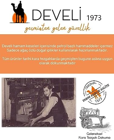 Alternative view of 1973 Çift Taraflı Sert-Orta Sert Banyo Hamam Kesesi (1 Adet)