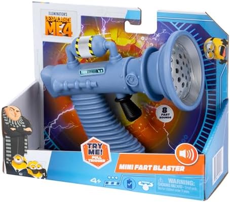 Alternative view of Minions Despicable Me 4: Mini Osuruk Blaster - Ses Efektli, 8 Eğlenceli Osuruk Sesi