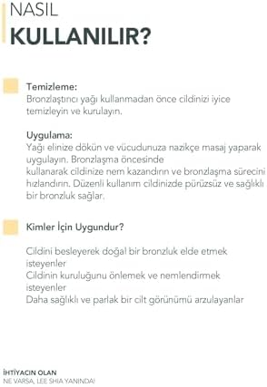 Yoğun Bronzlaştırıcı Yağ 150 Ml