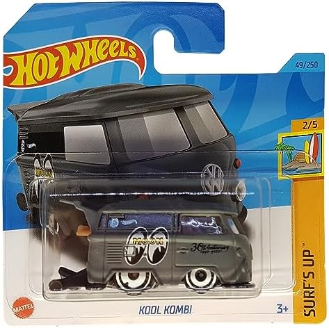 - Kool Estate - Surf's Up 2/5 - HKK80 - Kısa Kart - Mooneyes - VW - Gri - Mattel 2023
