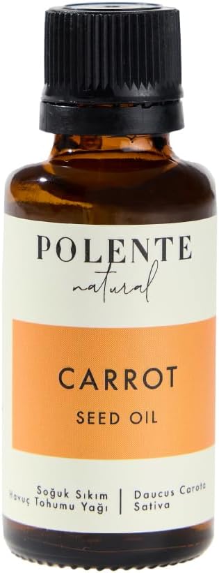 Polente Natural - Havuç Tohumu Yağı - Soğuk Sıkım (30 ml)