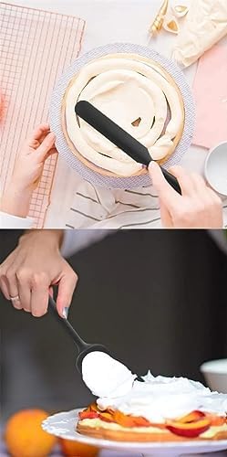 Yanmaz Yapışmaz Silikon 6'lı Pasta, Yumurta Fırçası, Kaşık Bıçak, Spatula Mutfak Seti