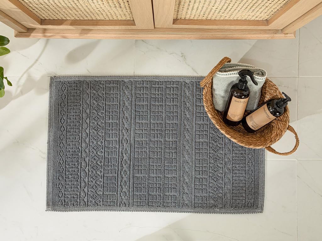 Alternative view of Thore Pamuklu KILIM 50x80 cm Gri