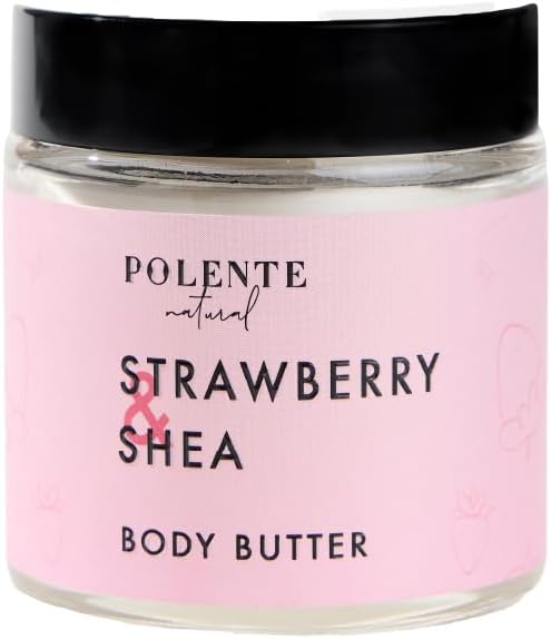 Alternative view of Polente Natural - Çilek & Shea Body Butter/Yoğun Vücut Nemlendiricisi (100 ml)