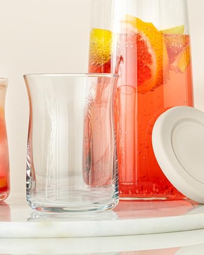 Isac Cam 5 Parça SU TAKIMI 1200 ml Şeffaf