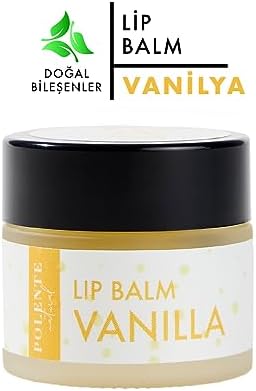 Polente Natural - Vanilyalı Lip Balm - Nemlendirici Dudak Kremi (10 ml)
