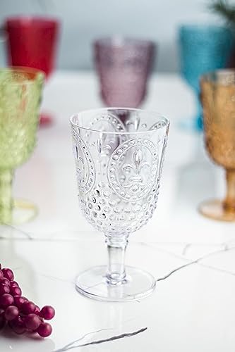Alternative view of Akrilik Renkli 6lı Kadeh & Su Meşrubat Kahve Yanı Bardağı 450 ml ( Cam Değildir )